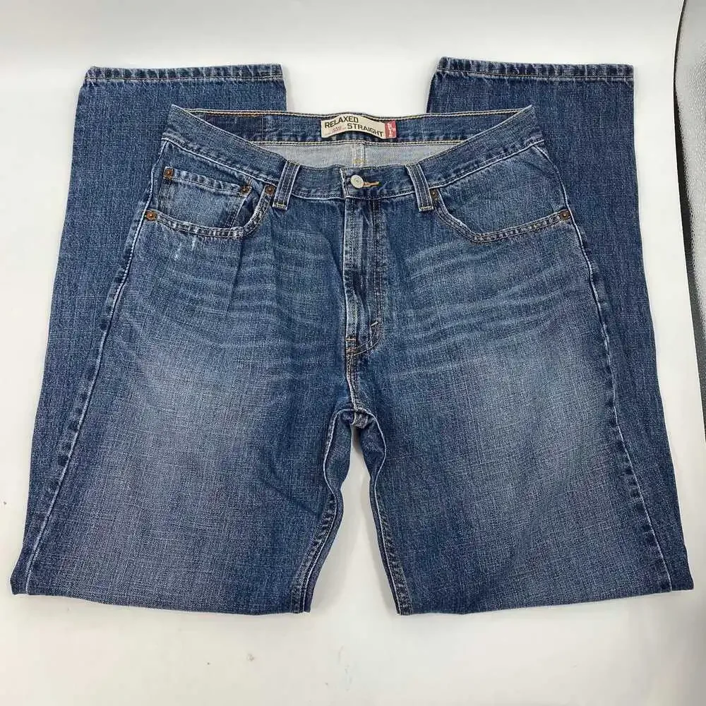Levi’s Dark Wash 559 Relaxed Straight Jeans | Regular 34